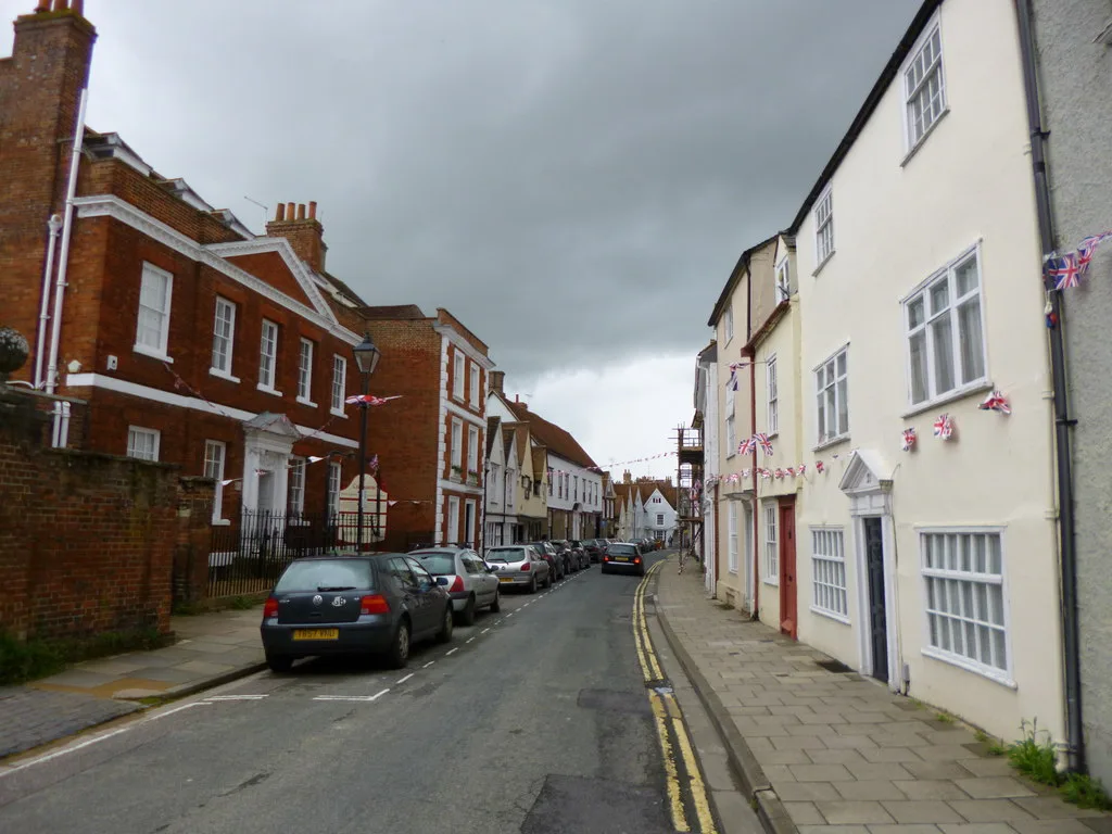 Houses on East St Helen Street, Abingdon